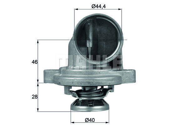 Thermostat, Kühlmittel Mahle Original TI 23 80 Thermostat, Kühlmittel Mahle Original TI 23 80 von Mahle Original