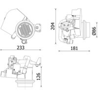 AGR Ventil MAHLE CE 40 000P von Mahle