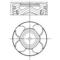 Kolben MAHLE 011 PI 00100 000 von Mahle