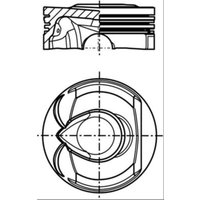 Kolben MAHLE 039 PI 00123 000 von Mahle