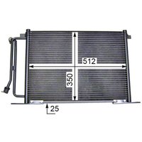 Kondensator, Klimaanlage MAHLE AC 183 000S von Mahle