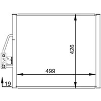 Kondensator, Klimaanlage BEHR MAHLE AC 277 000S von Mahle