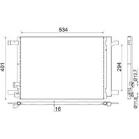 Kondensator, Klimaanlage MAHLE AC 772 000S Kondensator, Klimaanlage MAHLE AC 772 000S von Mahle