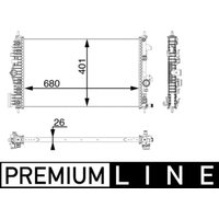 Kühler, Motorkühlung MAHLE CR 927 000P Kühler, Motorkühlung MAHLE CR 927 000P von Mahle