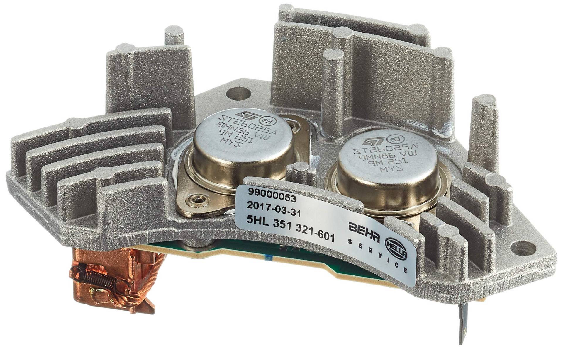 MAHLE ABR 62 000S A/C-Gebläseregler und Widerstand BEHR MAHLE ABR 62 000S A/C-Gebläseregler und Widerstand BEHR von MAHLE
