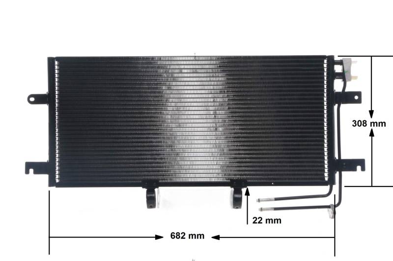 MAHLE AC 332 000S A/C-Kondensator von MAHLE