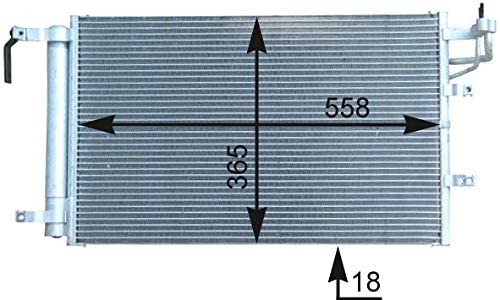 MAHLE AC 431 000P A/C-Kondensator PREMIUM LINE von MAHLE