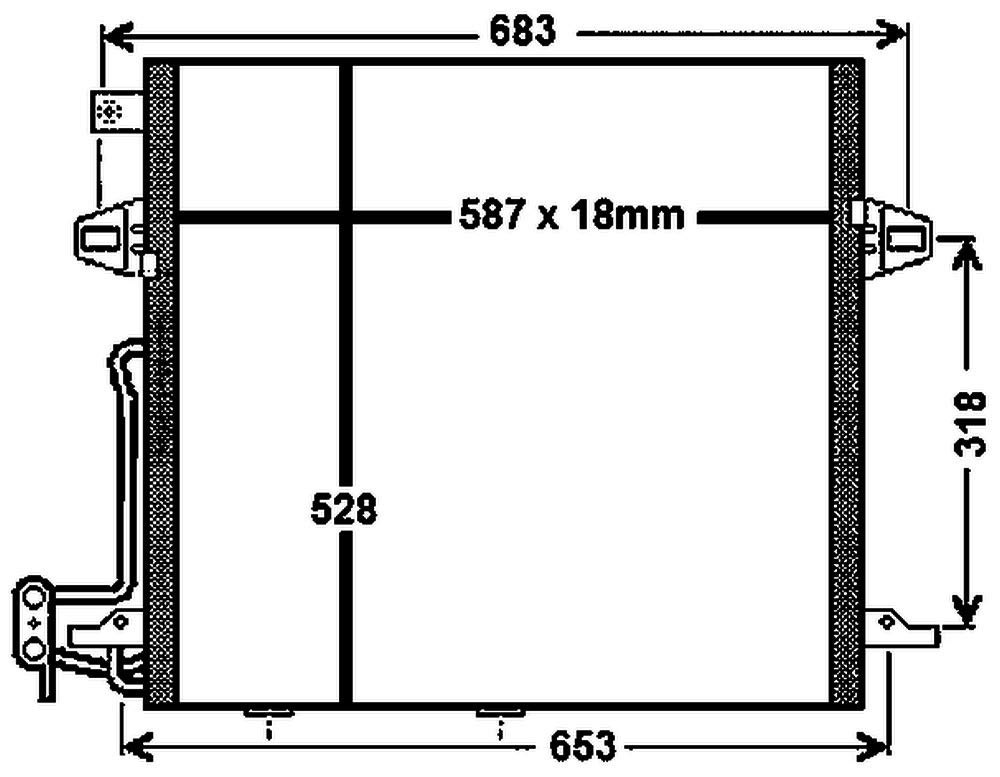 MAHLE AC 756 000P A/C-Kondensator BEHR PREMIUM LINE von MAHLE