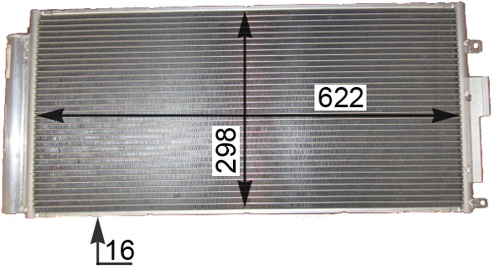 MAHLE AC 839 000P A/C-Kondensator PREMIUM LINE von MAHLE