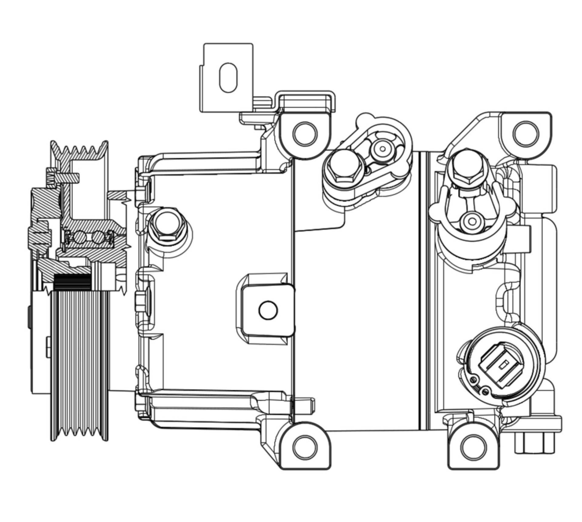 MAHLE ACP 631 000P Kompressor Klimaanlage Keilrippenriemenscheibe 119MMu.a. passend für KIA CEED MAHLE ACP 631 000P Kompressor Klimaanlage Keilrippenriemenscheibe 119MMu.a. passend für KIA CEED von MAHLE