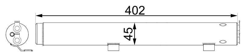 MAHLE AD 285 000S Trockner Klimaanlage u.a. passend für MERCEDES R-KLASSE (W251/ V251) von MAHLE