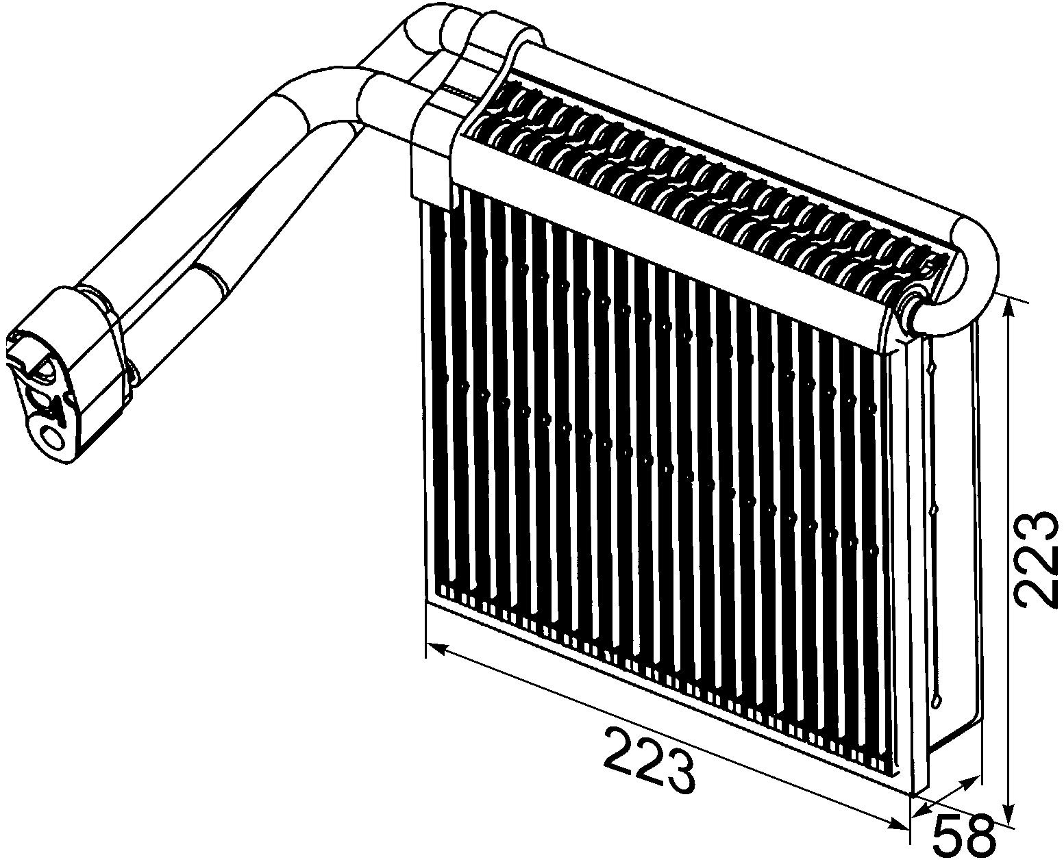 MAHLE AE 98 000P Verdampfer Klimaanlage u.a. passend für FORD C-MAX (DM2) MAHLE AE 98 000P Verdampfer Klimaanlage u.a. passend für FORD C-MAX (DM2) von MAHLE