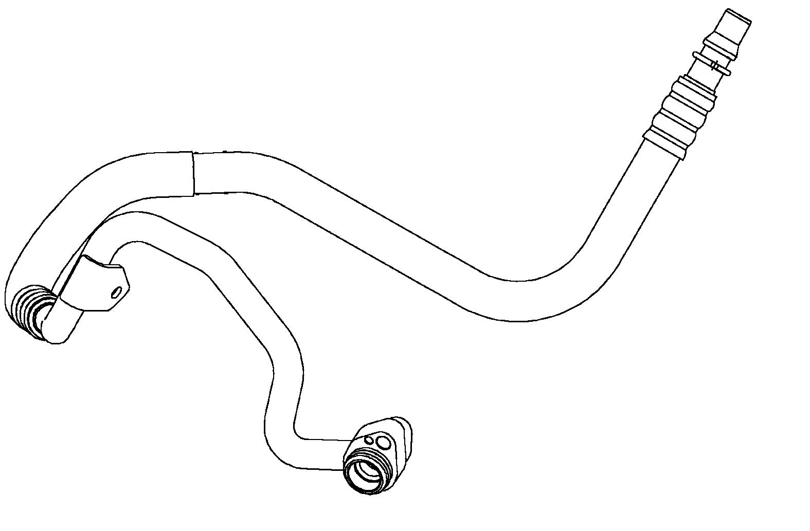 MAHLE AP 105 000P A/C-Schlauchgruppe BEHR PREMIUM LINE von MAHLE