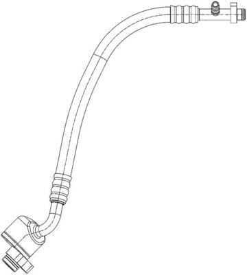 MAHLE AP 131 000P Niederdruckleitung Klimaanlage u.a. passend für MERCEDES C-KLASSE (W204) von MAHLE