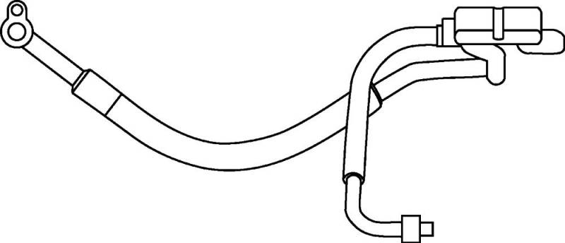 MAHLE AP 74 000P Hochdruck-/Niederdruckleitung Klimaanlage u.a. passend für FORD MONDEO III (B5Y) von MAHLE