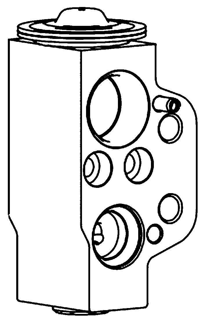 MAHLE AVE 75 000P Expansionsventil Klimaanlage u.a. passend für VW UP! (121/ 122/ BL1/ BL2/ BL3/ 123) von MAHLE