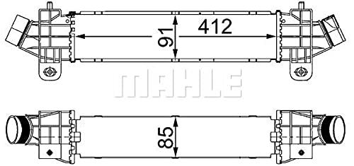 MAHLE CI 25 000S Ladeluftkühler BEHR von MAHLE