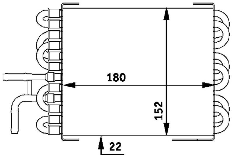 MAHLE CK 7 000P Kraftstoffkühler PREMIUM LINE von MAHLE