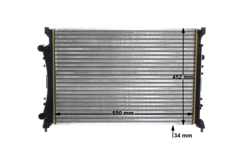 MAHLE CR 1163 000P CR 1110 000S Kühlmittelkühler BEHR von MAHLE