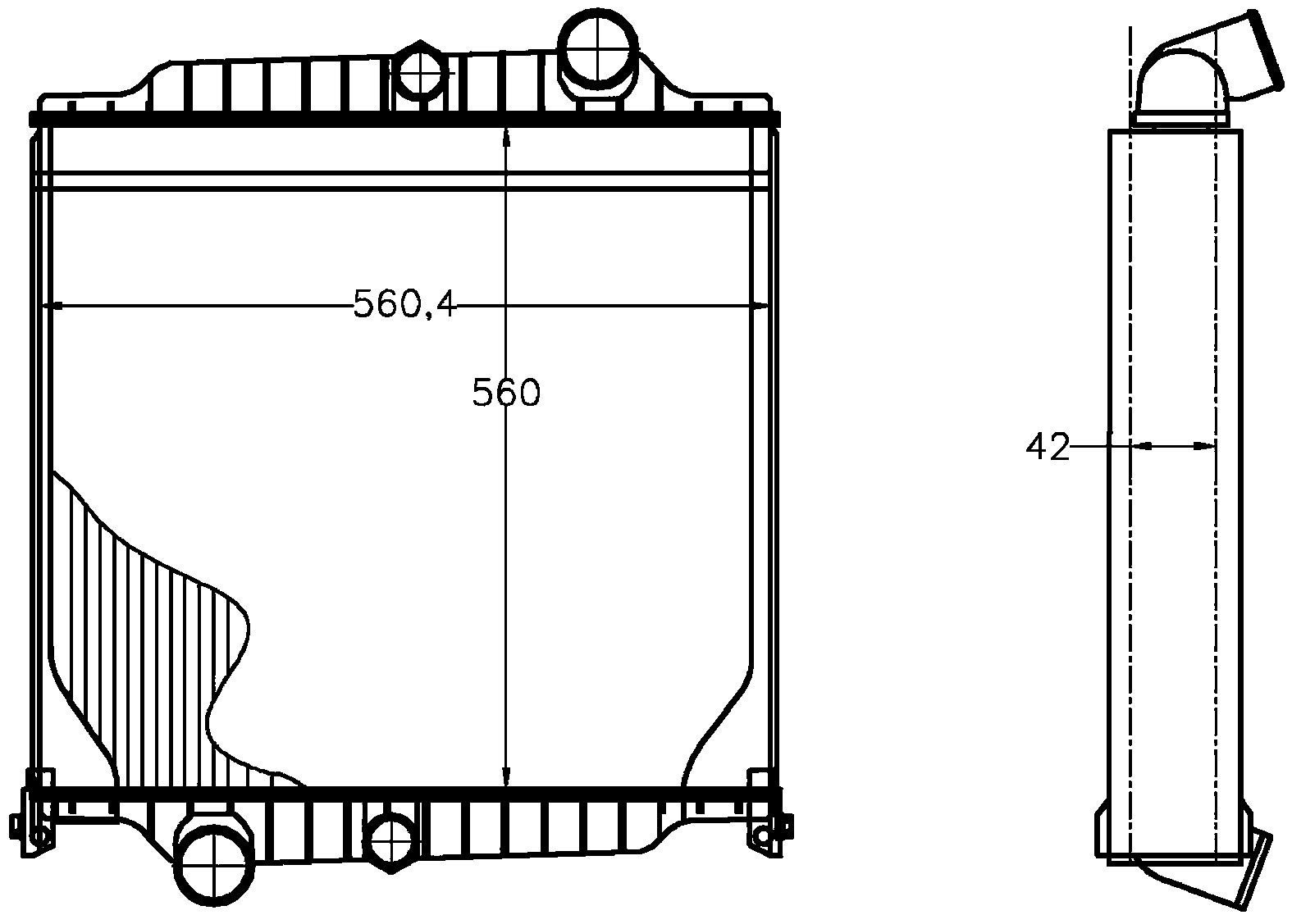 MAHLE CR 1223 000P Kühlmittelkühler BEHR PREMIUM LINE von MAHLE