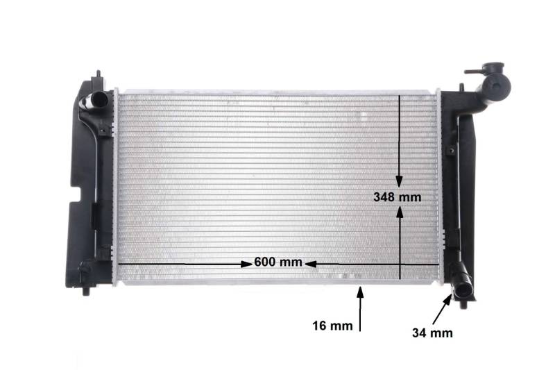 MAHLE CR 1526 000S Kühlmittelkühler von MAHLE