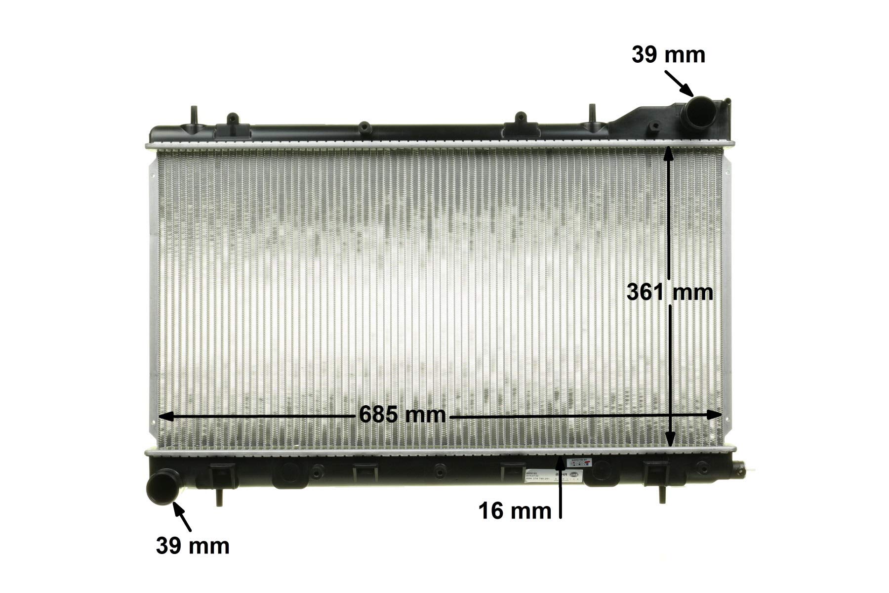 MAHLE CR 1875 000S Kühlmittelkühler von MAHLE