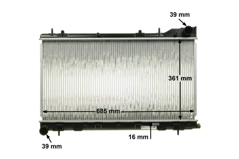 MAHLE CR 1875 000S Kühlmittelkühler von MAHLE