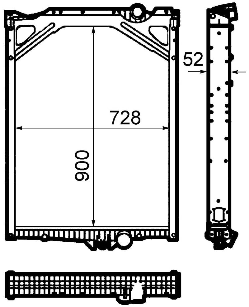 MAHLE CR 1917 000P Kühlmittelkühler PREMIUM LINE von MAHLE