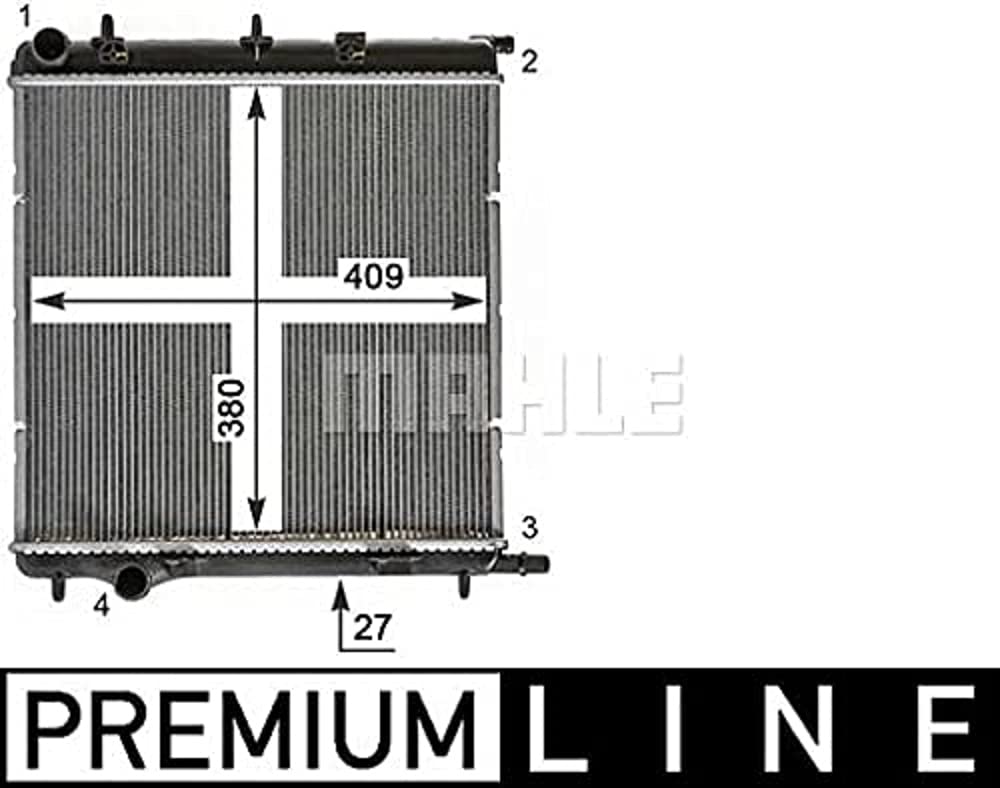 MAHLE CP 156 000S CR 1988 000P Kühlmittelkühler BEHR PREMIUM LINE von MAHLE
