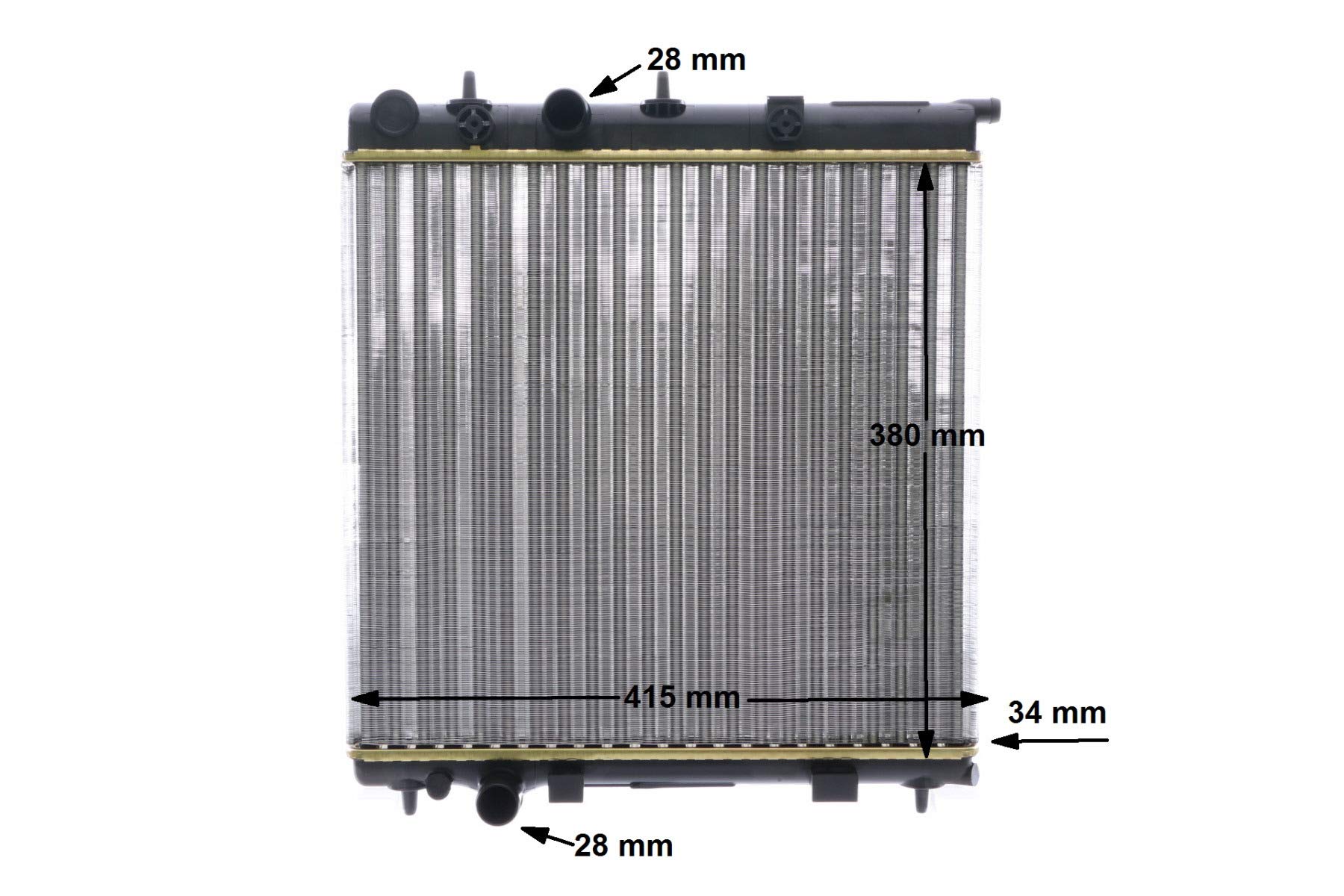 MAHLE CR 2036 000S Kühlmittelkühler BEHR von MAHLE