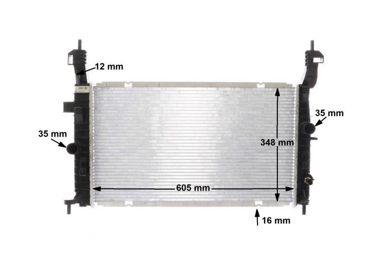 MAHLE CR 2120 000S Kühlmittelkühler von MAHLE