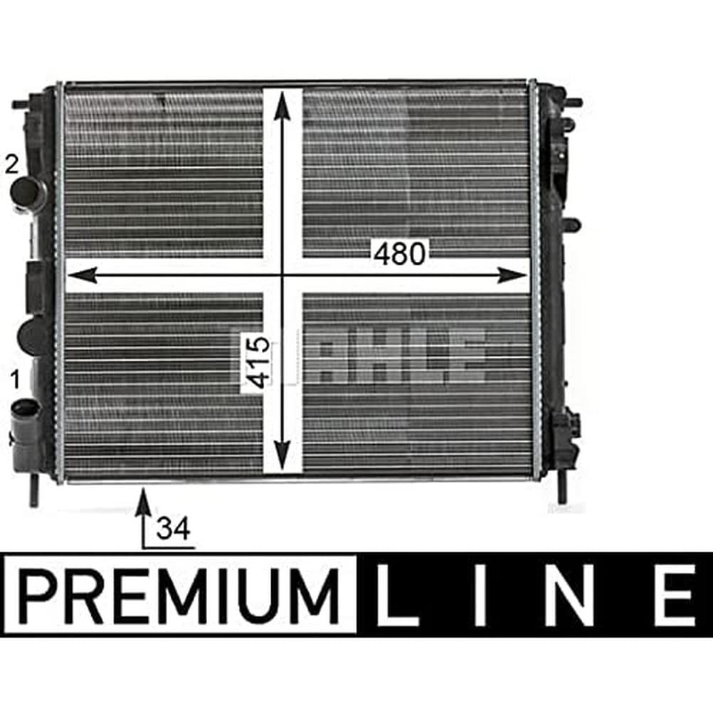 MAHLE CR 35 000P Kühlmittelkühler PREMIUM LINE von MAHLE