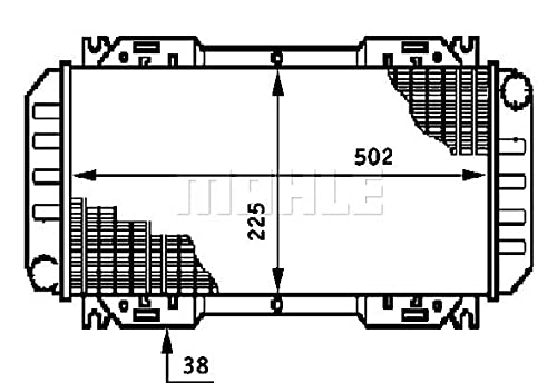 MAHLE CR 619 000S Kühler Motorkühlung u.a. passend für FORD FIESTA II (FBD) MAHLE CR 619 000S Kühler Motorkühlung u.a. passend für FORD FIESTA II (FBD) von MAHLE