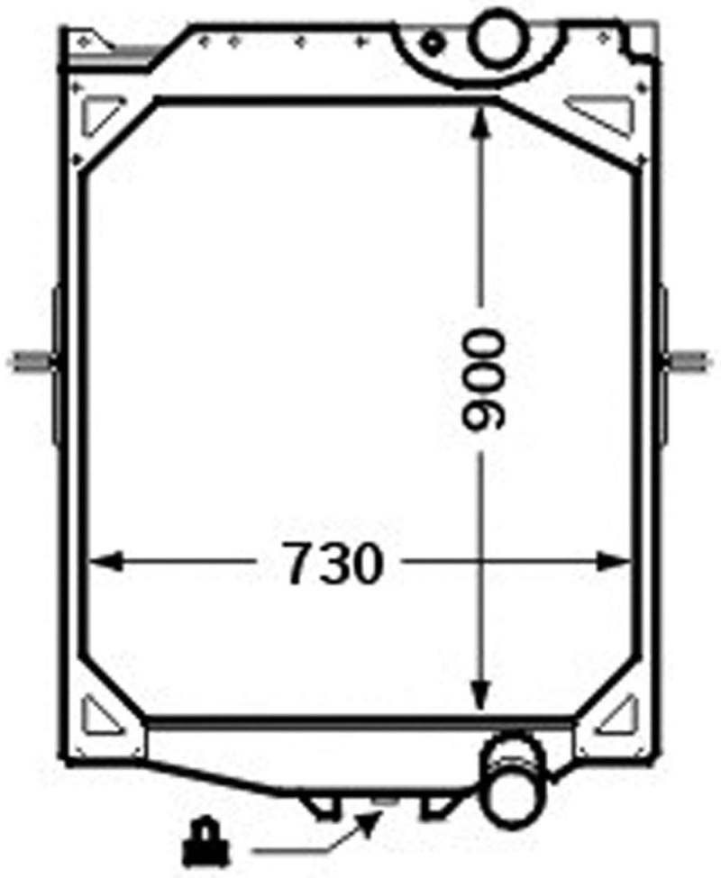 MAHLE CR 756 000P Kühlmittelkühler BEHR PREMIUM LINE von MAHLE