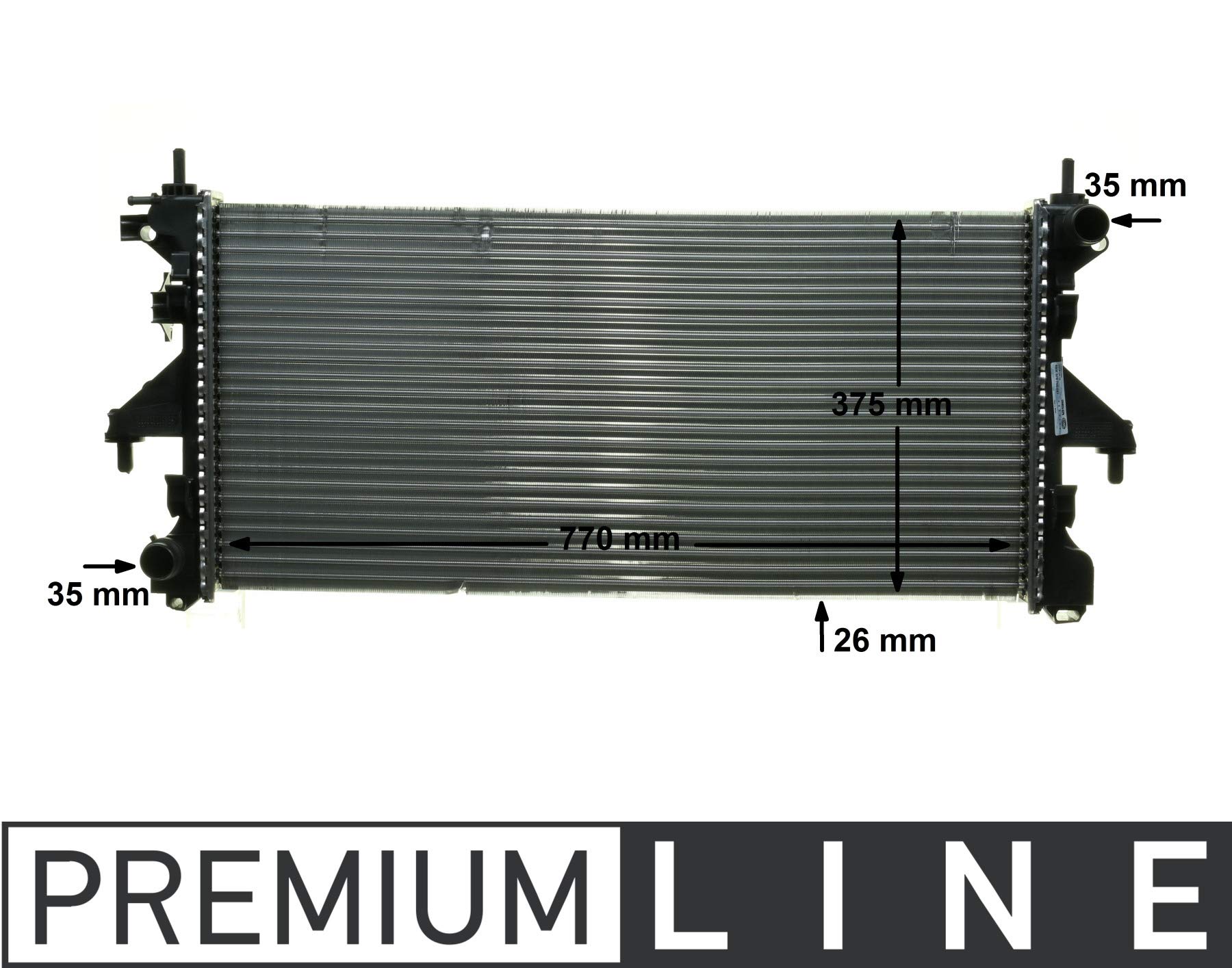 MAHLE CR 885 000P Kühlmittelkühler BEHR PREMIUM LINE von MAHLE