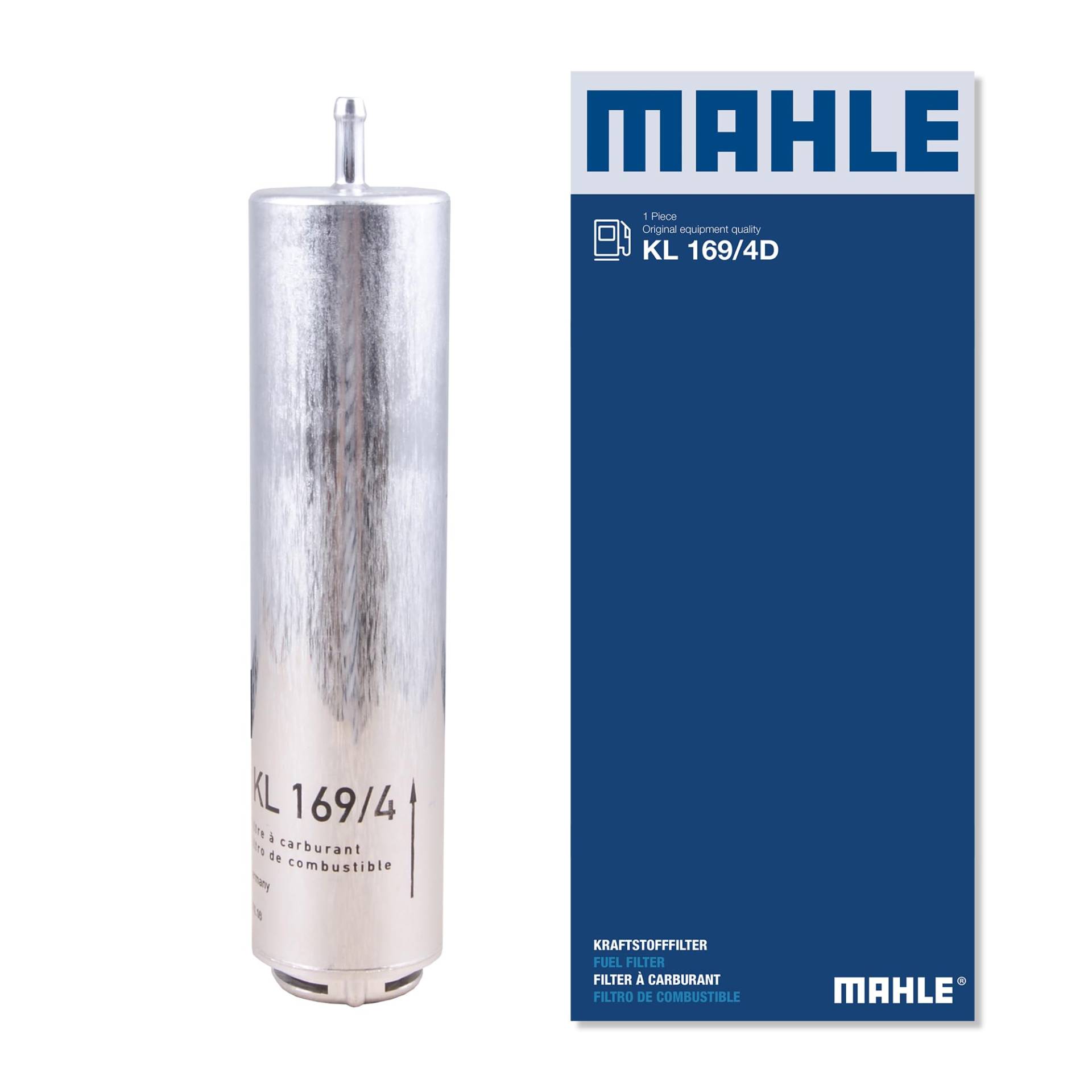 MAHLE KL 169/4D Kraftstofffilter Leitungsfilter u.a. passend für BMW 5 (F10) von MAHLE
