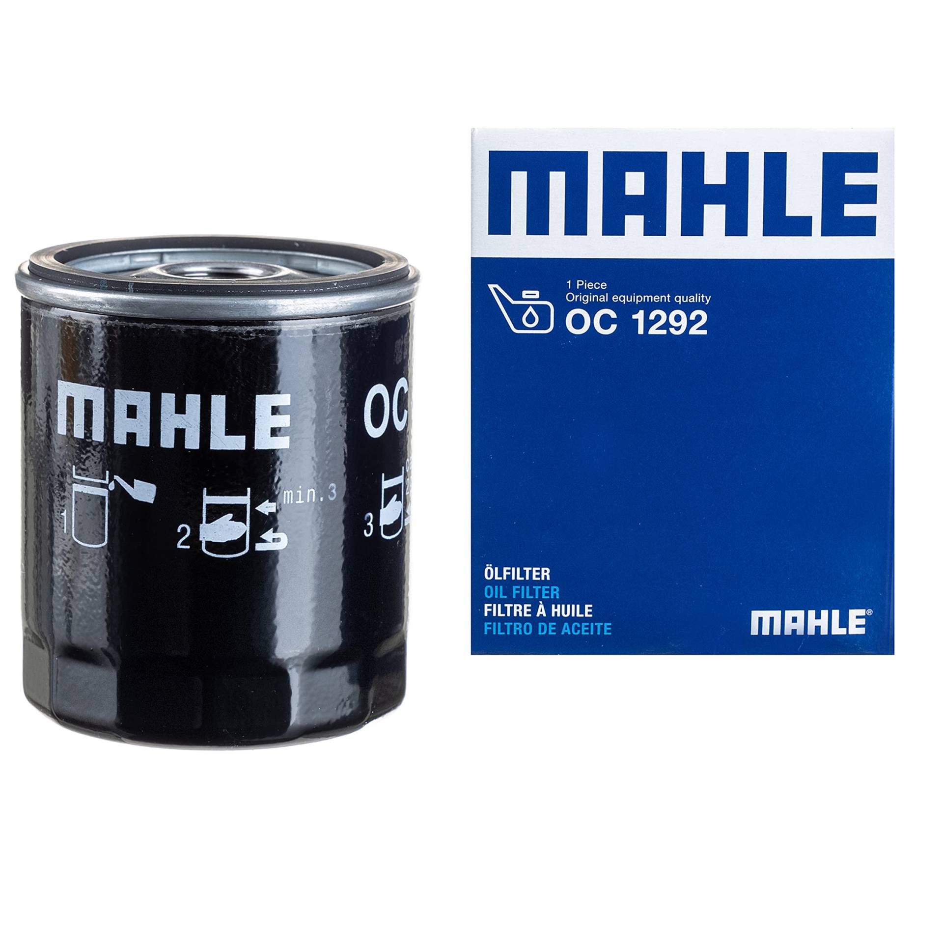 MAHLE OC 1292 Ölfilter Anschraubfilter 75MMu.a. passend für FORD S-MAX (CJ/ WA6) von MAHLE