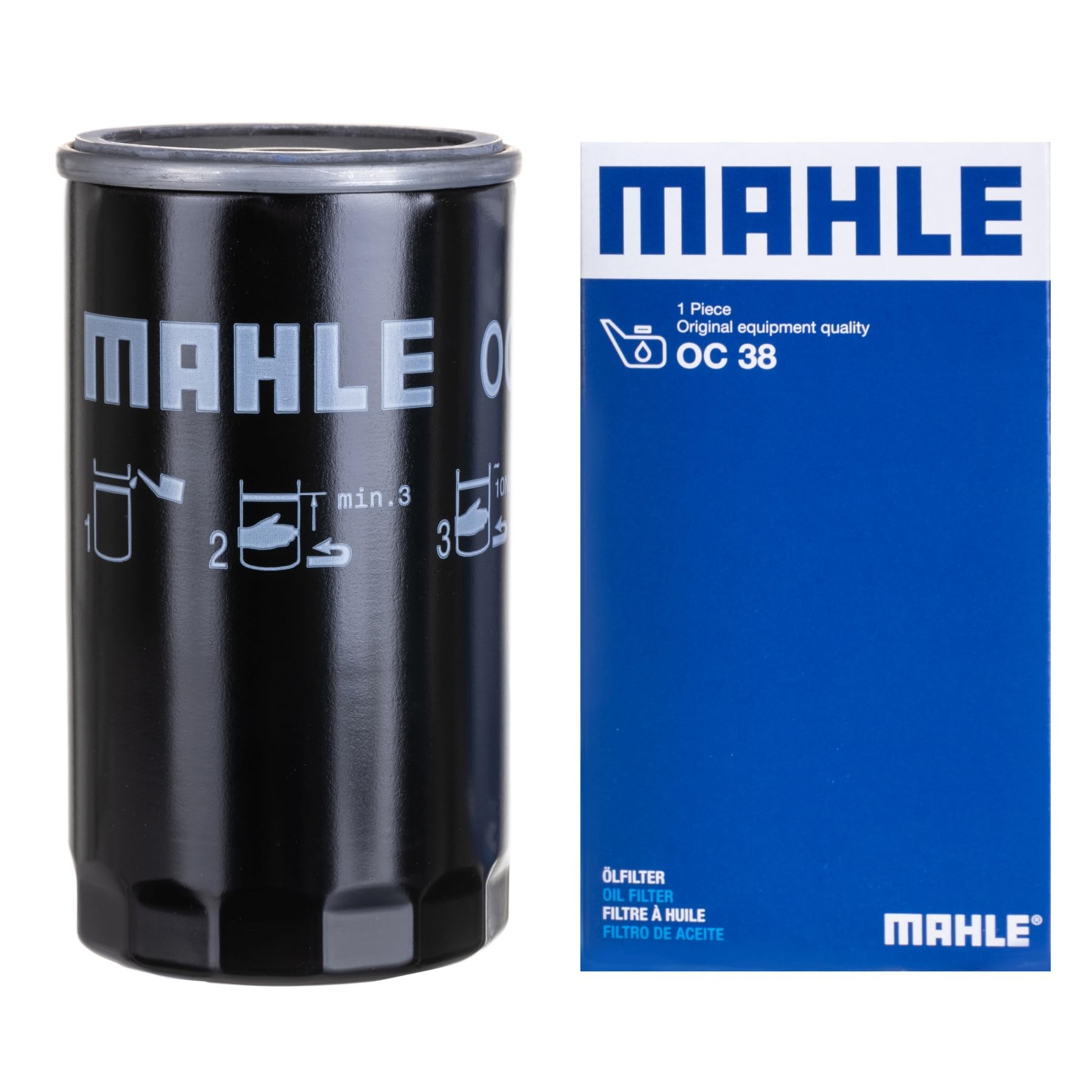 MAHLE OC 38 Ölfilter Anschraubfilter MAHLE OC 38 Ölfilter Anschraubfilter von MAHLE