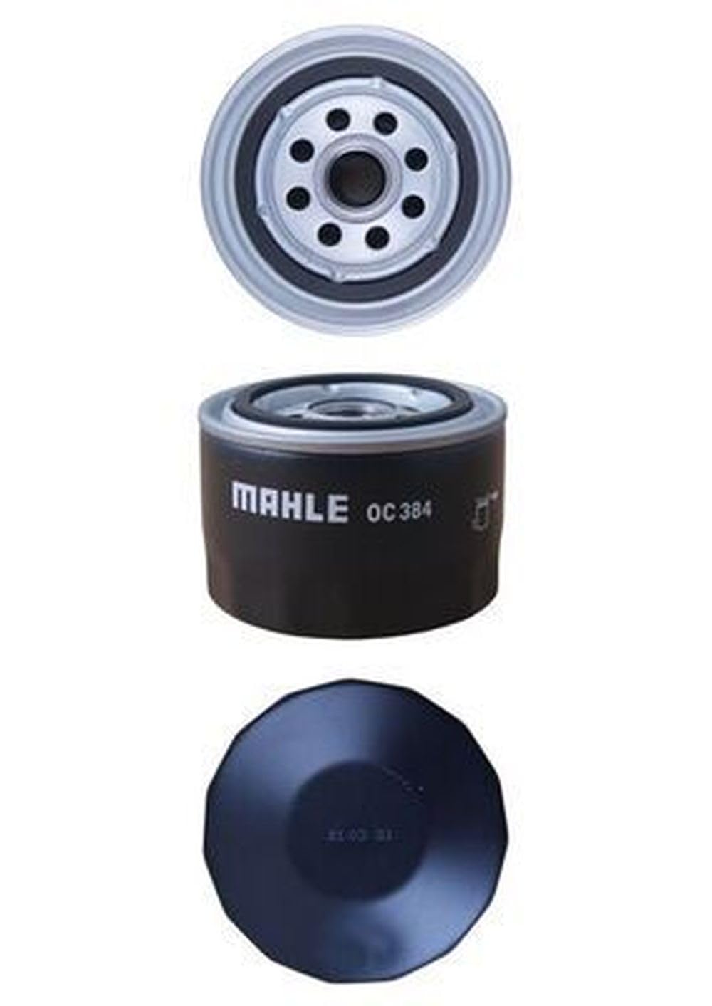 MAHLE OC 384 Ölfilter Anschraubfilter 93MMu.a. passend für LADA SAMARA (2108/ 2109/ 2113/ 2114) von MAHLE
