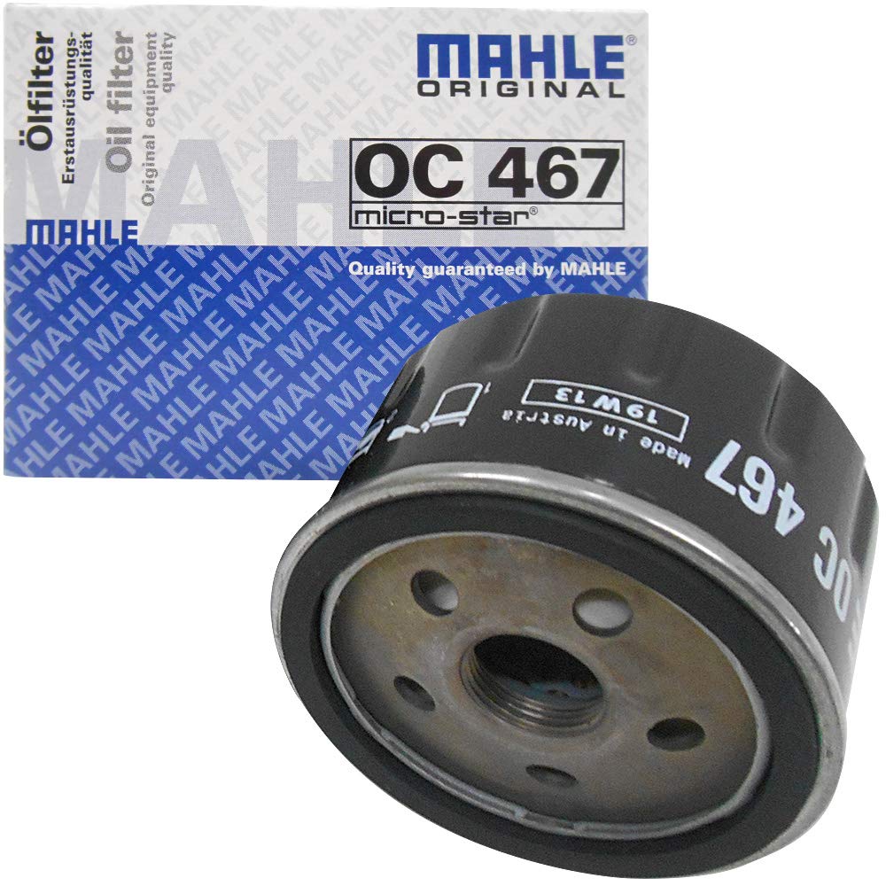 MAHLE OC 467 Ölfilter Anschraubfilter 75MMu.a. passend für RENAULT CLIO II (BB_/ CB_) von MAHLE