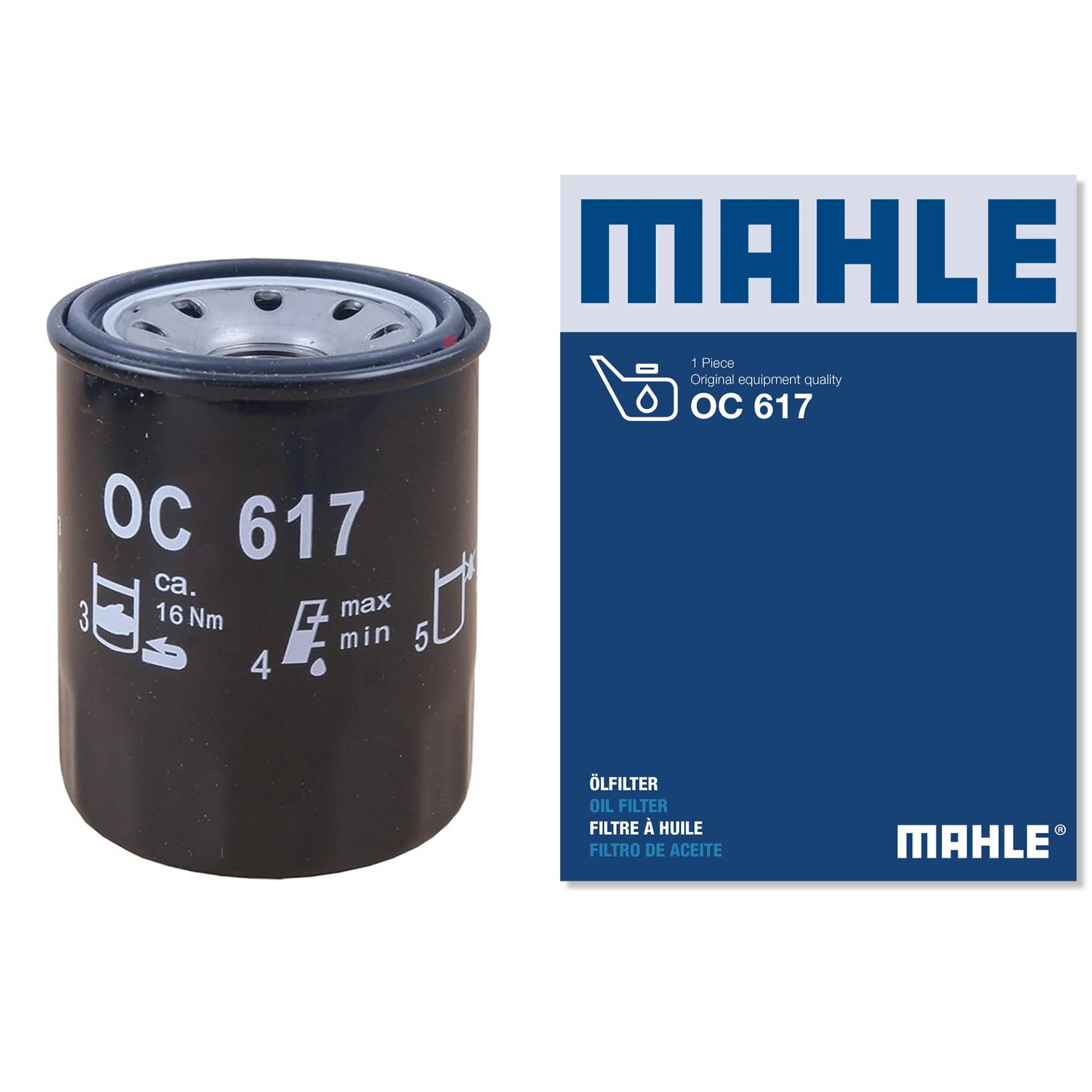 MAHLE OC 617 Ölfilter Anschraubfilter u.a. passend für HONDA CIVIC VI Fastback (MA/ MB) MAHLE OC 617 Ölfilter Anschraubfilter u.a. passend für HONDA CIVIC VI Fastback (MA/ MB) von MAHLE