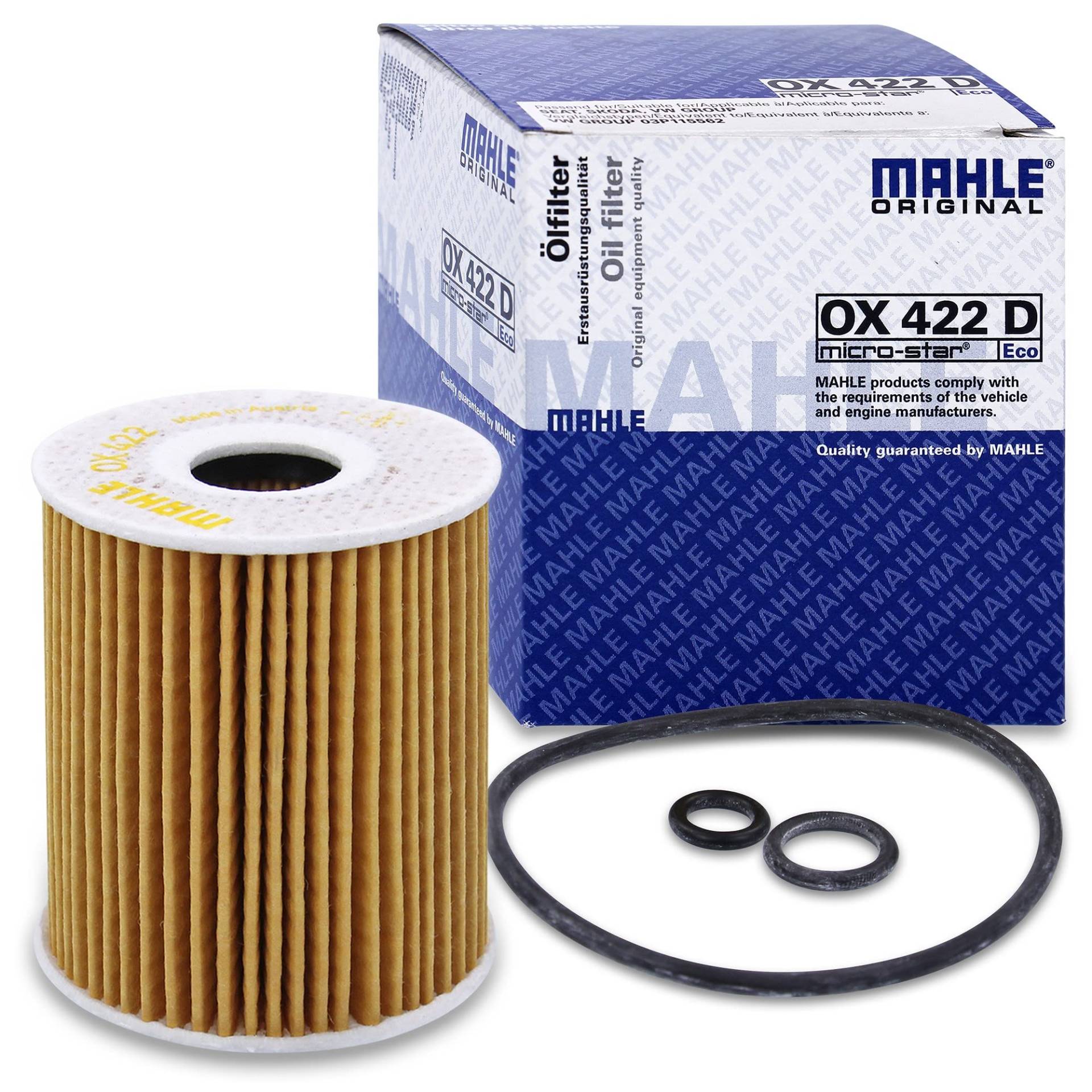MAHLE OX 422D Ölfilter Filtereinsatz u.a. passend für SEAT IBIZA IV ST (6J8/ 6P8) MAHLE OX 422D Ölfilter Filtereinsatz u.a. passend für SEAT IBIZA IV ST (6J8/ 6P8) von MAHLE