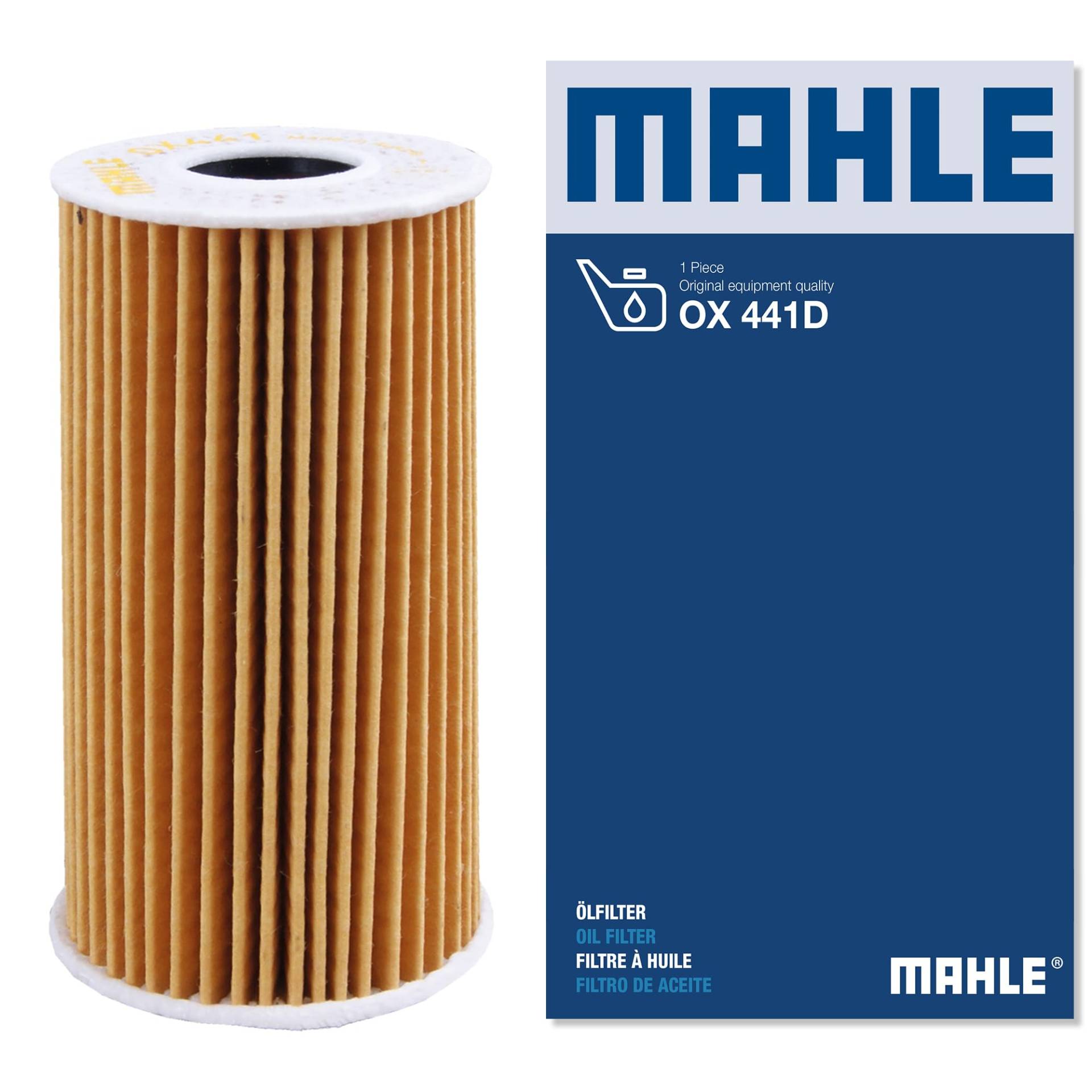 MAHLE OX 441D Ölfilter Filtereinsatz 57MMu.a. passend für OPEL VIVARO A Kasten (X83) von MAHLE
