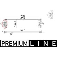 Ölkühler, Automatikgetriebe MAHLE CLC 49 000P Ölkühler, Automatikgetriebe MAHLE CLC 49 000P von Mahle