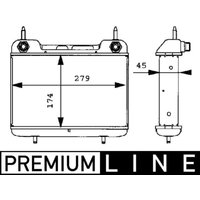 Ölkühler, Motoröl BEHR MAHLE CLC 27 000P von Mahle