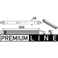 Ölkühler, Motoröl BEHR MAHLE CLC 75 000P von Mahle