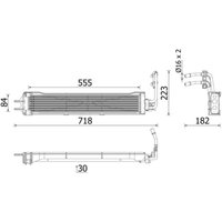 Ölkühler MAHLE CLC 333 000P von Mahle