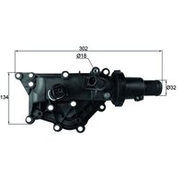 Thermostat, Kühlmittel MAHLE TH 60 89 von Mahle