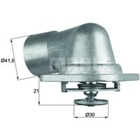 Thermostat, Kühlmittel MAHLE TI 46 92D Thermostat, Kühlmittel MAHLE TI 46 92D von Mahle