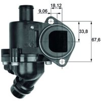 Thermostat, Kühlmittel BEHR MAHLE TM 3 105 von Mahle